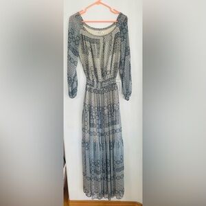 NWT Abercrombie & Fitch Long Sleeve Boho Dress Size Large